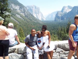 Family in Yosemite